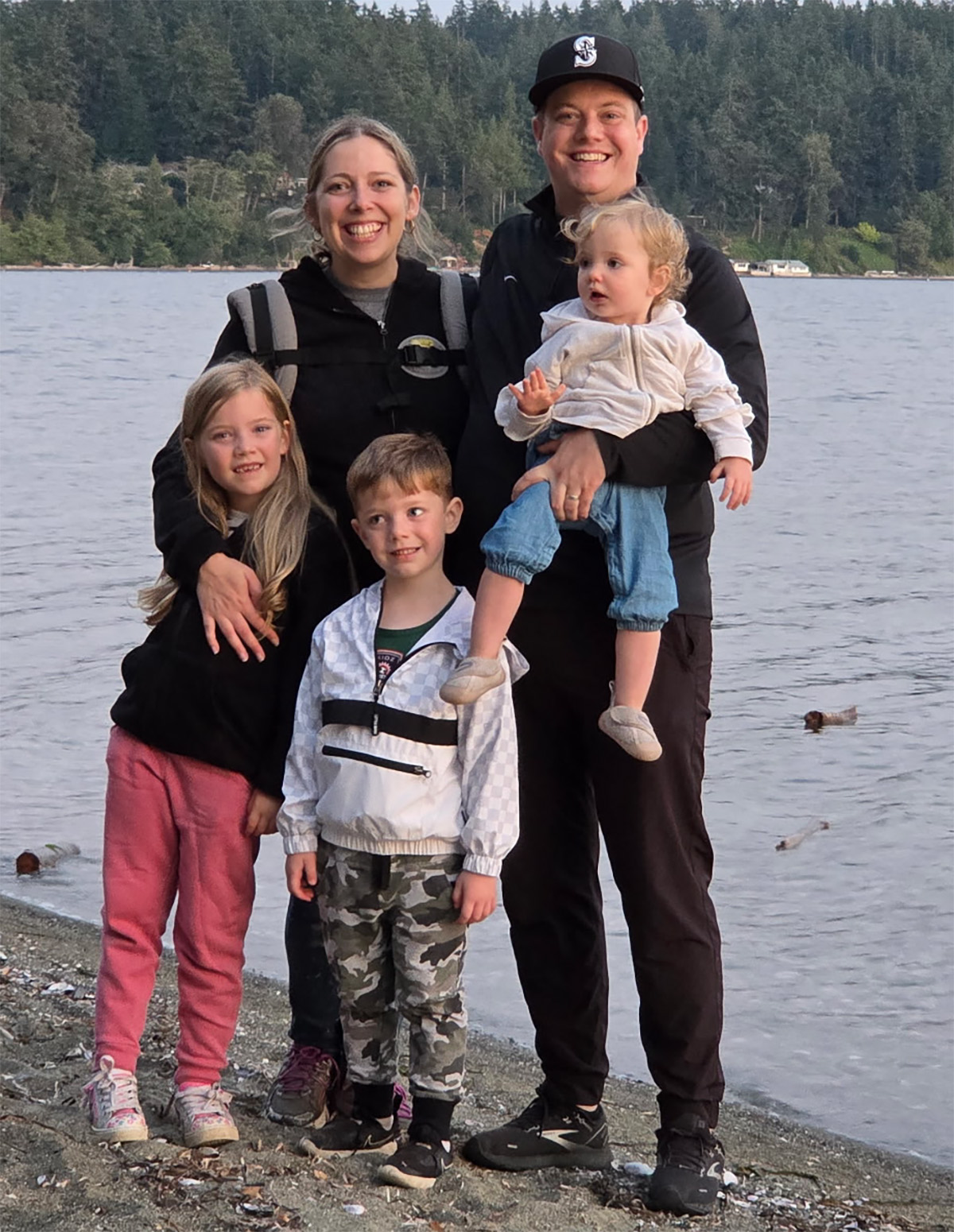 Evan, Laura and kids
